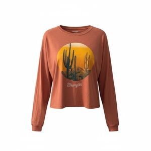 Wrangler Women's Desert Sunset Long Sleeve Tee